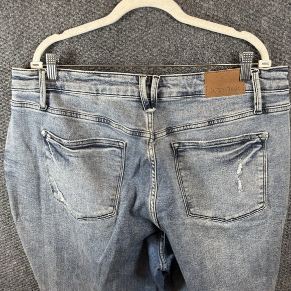 Judy Blue Jeans Women 18W Boho Babe Vintage High Rise Slim Fit JB88617 - Picture 7 of 11